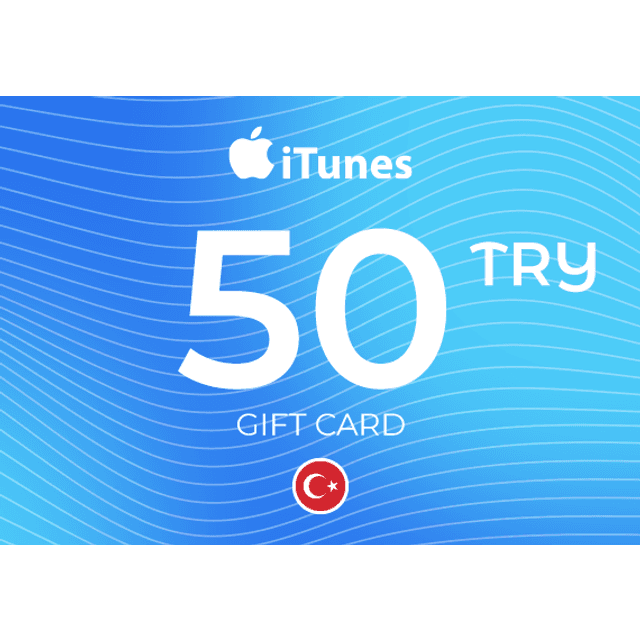 iTunes Gift Card 50 TRY Key Turkey