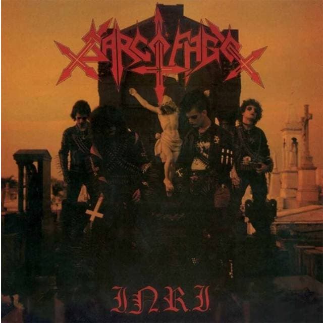 Sarcofago LP Inri (Orange Cover) (Vinyl)