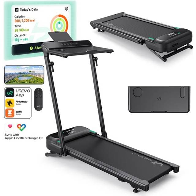 Urevo FoldiMix 5L Electric Treadmill Black