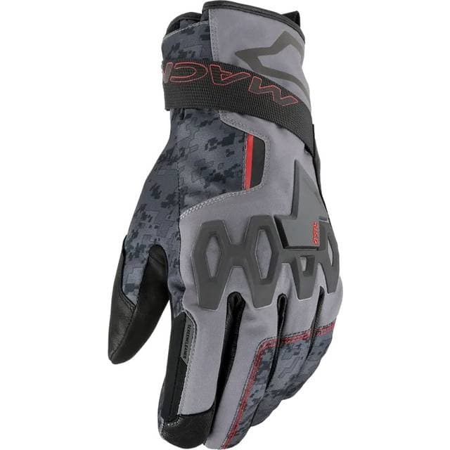 Macna Arcalon RTX Gloves Waterproof - Grey/Red Man
