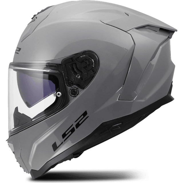 LS2 Integralhjelm Challenger II Ensfarvet Nardo Grå