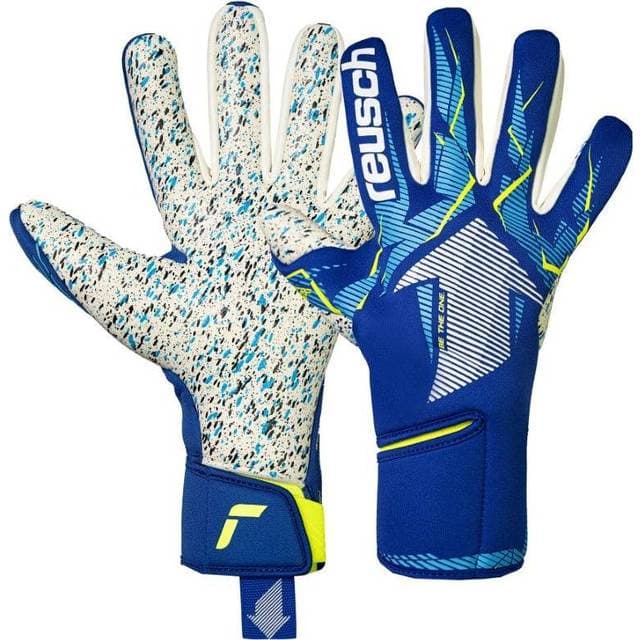 reusch Målmandshandske Fastgrip Fusion - Blå/Hvid