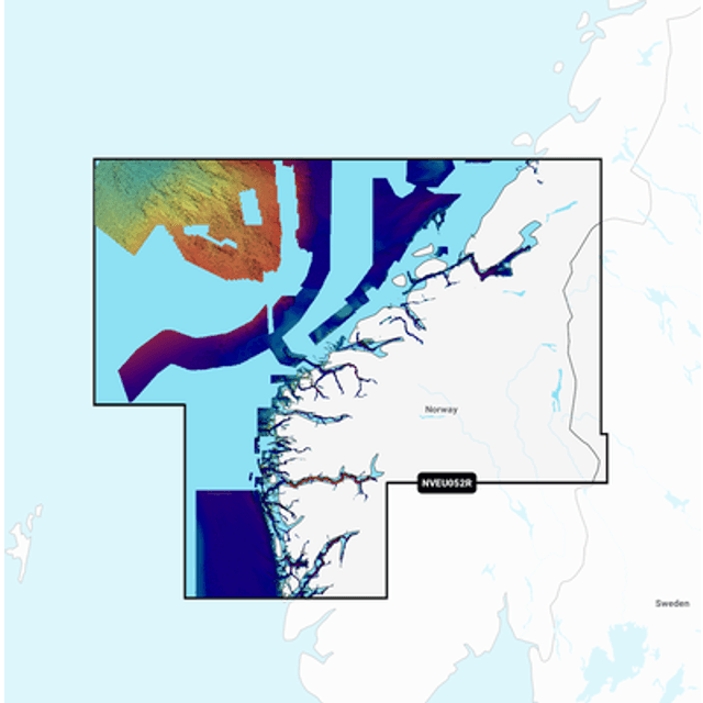 Garmin Sognefjord Til Svefjorden Søkort Navionics Vision NVEU052R