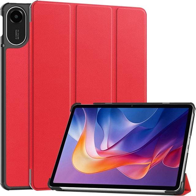 Eiderwood Xiaomi Redmi Pad 2 Kunstlæder Flip Tablet Cover Rød