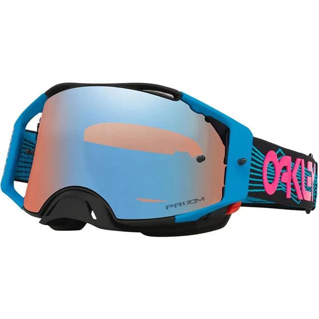 Oakley Crossbriller Heritage Airbrake Wired Prizm MX Sapphire Iridium Blå