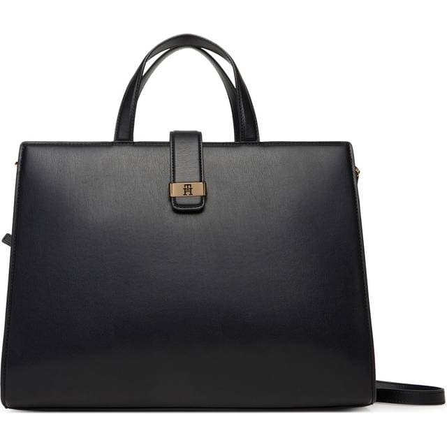 Tommy Hilfiger Heritage TH Monogram Plaque Satchel