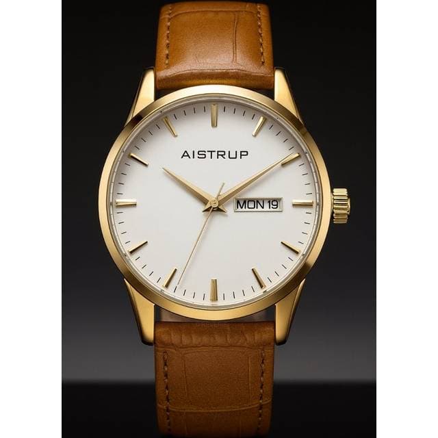 Aistrup Classic 78 Louisiana Croco Calf Day-Date