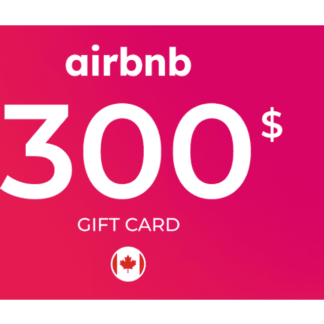 Airbnb Gift Card 300 CAD