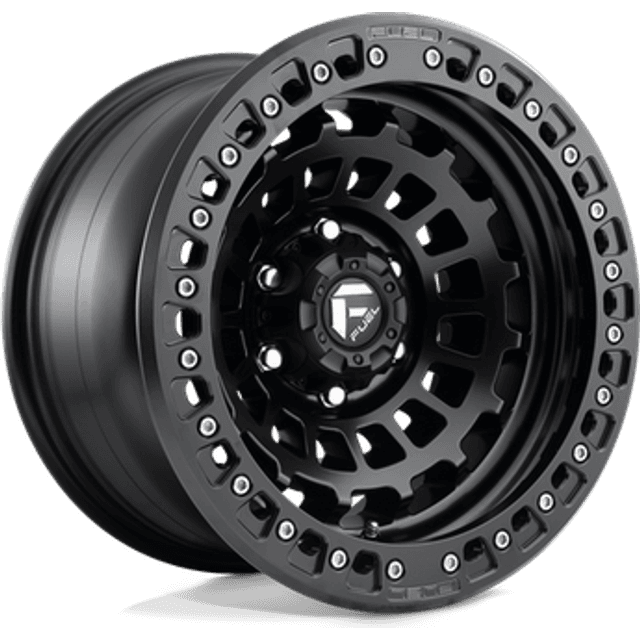 Fuel 17x9 Fuel D101 Zephyr Beadlock Matte Black Wheel