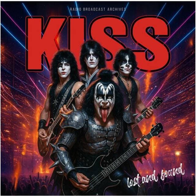 Kiss LP Lost And Found Ingen Standard (Vinyl)