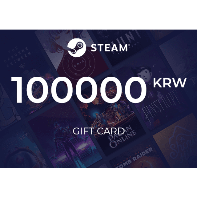 Steam Wallet Gift Card 100000 KRW