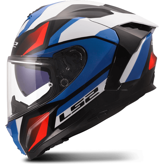 LS2 Integralhjelm Challenger II Viper - Rød/Blå/Rød