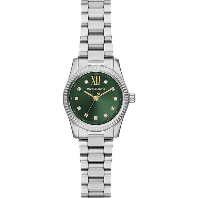 Michael Kors Lexington Round Green Dial Watch MK7580