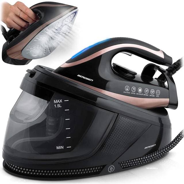 B2X Höyrysilitysrauta Asema 3000 W Keraaminen Levy