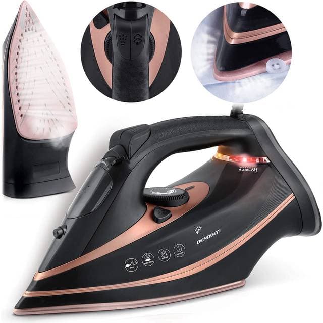 B2X Höyrysilitysrauta 3000 W Keraaminen Pohja