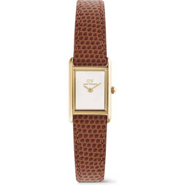 Daniel Wellington Mini Light Brown Lizard Gold DW00100905