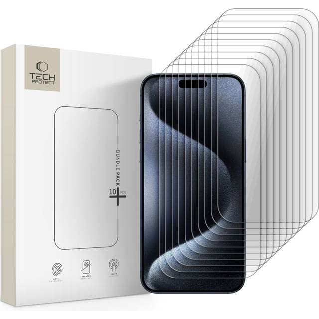 Spigen Tech-Protect Tempered Glass Bundle 10-Pack