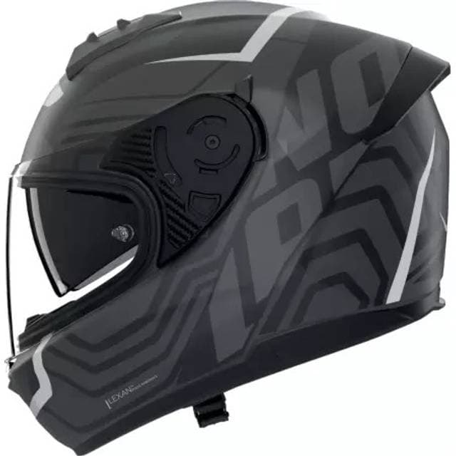 Nolan Integralhjelm N60-6 Eclettico Sort Antracit Mat