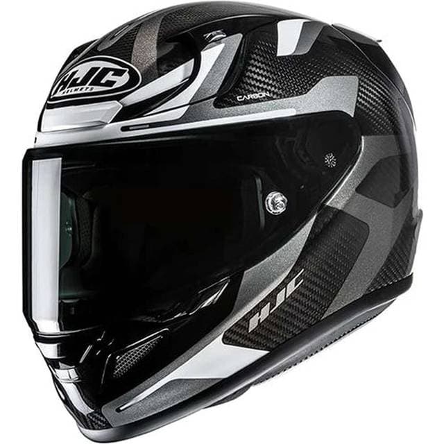 HJC Integralhjelm RPHA 12 Carbon Xentra - Sort/Hvid/Grå Herre