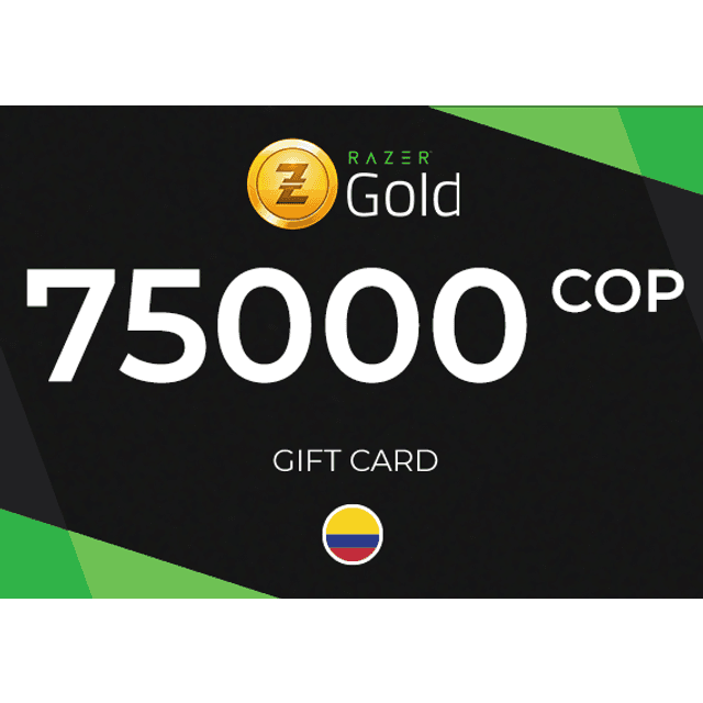 Razer Gold Gift Card 75000 COP