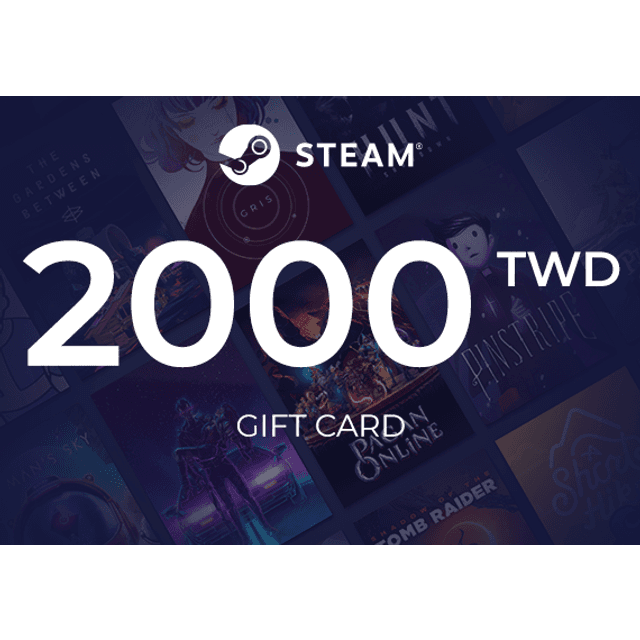 Steam Wallet Gift Card 2000 TWD