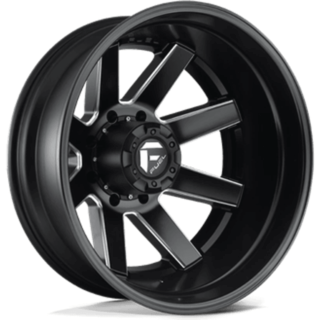 Fuel D538 Maverick 24x8.25 8x165.1 Matte Black Milled Wheel Rim