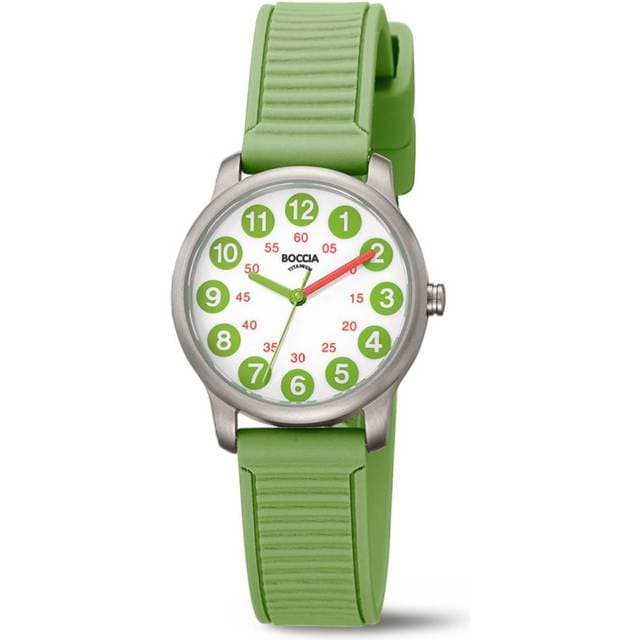 Boccia Titanium Children 3373-02 Hvid Kvarts Børneur