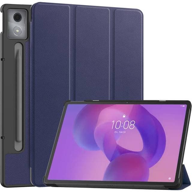 Eiderwood Lenovo IdeaTab Pro Kunstlæder Flip Cover Blå