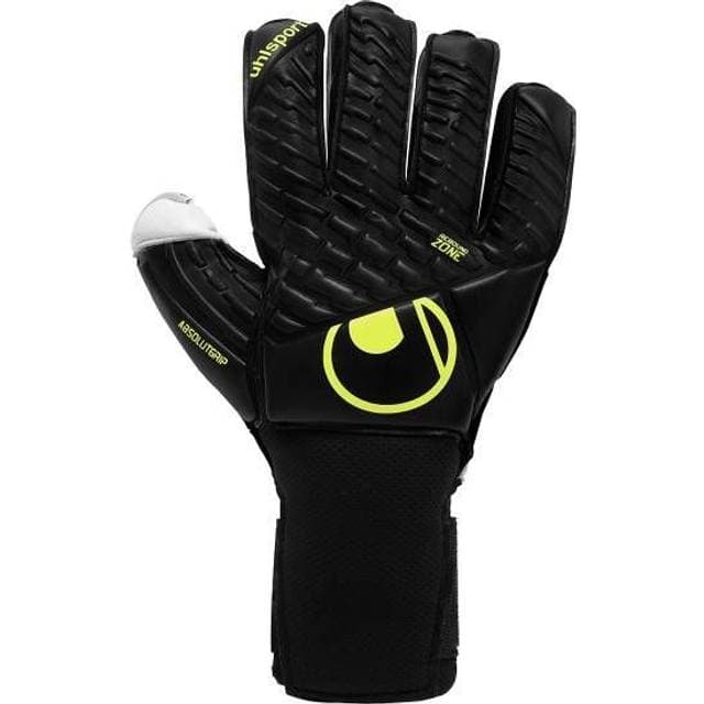 Uhlsport Målmandshandske Absolutgrip Flex Frame Carbon - Sort/Gul