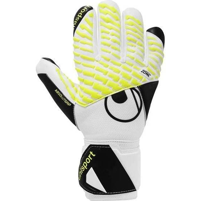 Uhlsport Målmandshandske Absolutgrip HN Pro - Hvid/Sort/Gul