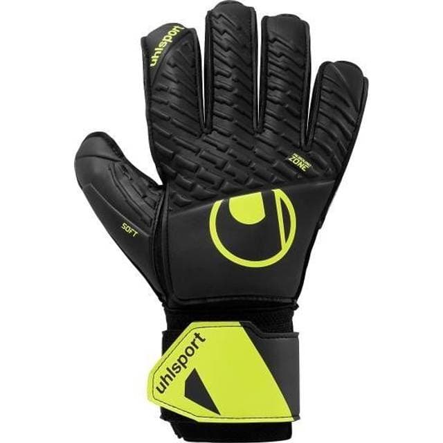 Uhlsport Målmandshandske Fangmaschine Soft Flex Frame - Sort/Gul