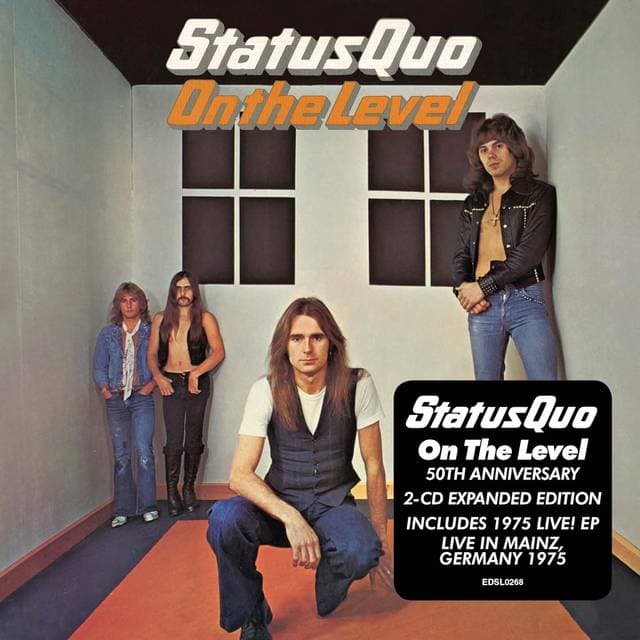 Status Quo On The Level 50th Anniversary Deluxe Gatefold Packaging (CD)