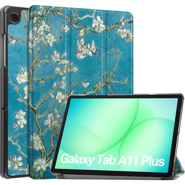 Eiderwood Samsung Galaxy Tab A11 Plus Kunstlæder Flip Cover Blomster
