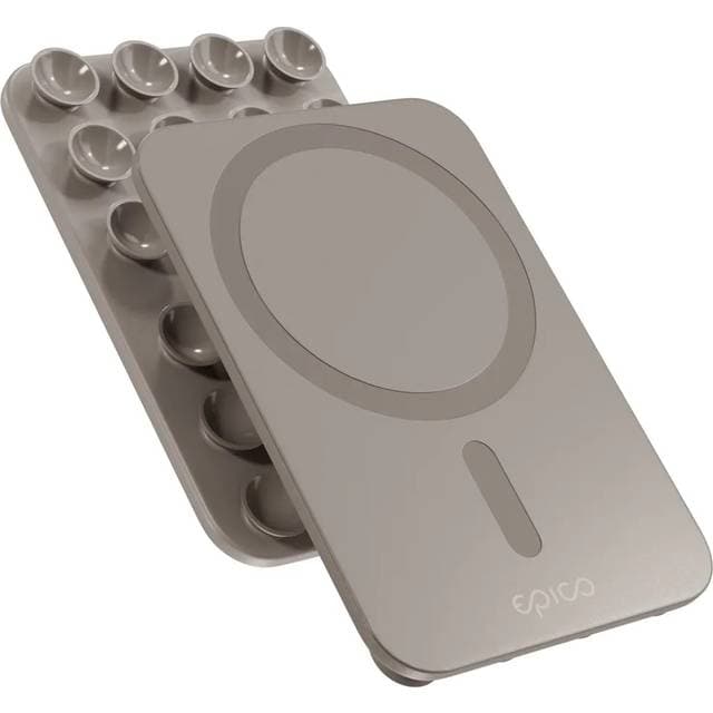 Epico Mag Sugekop Mobilholder Titanium