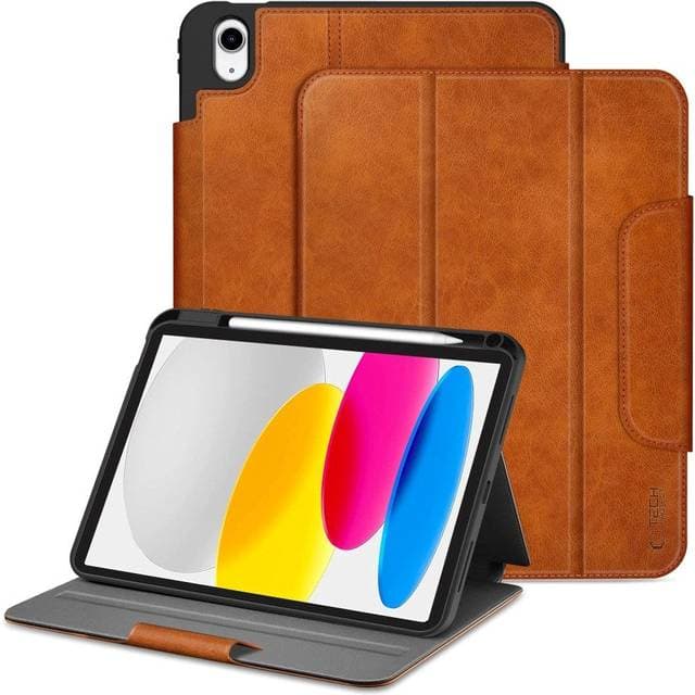 Tech-Protect iPad 11 Fleece Flip Cover Brun