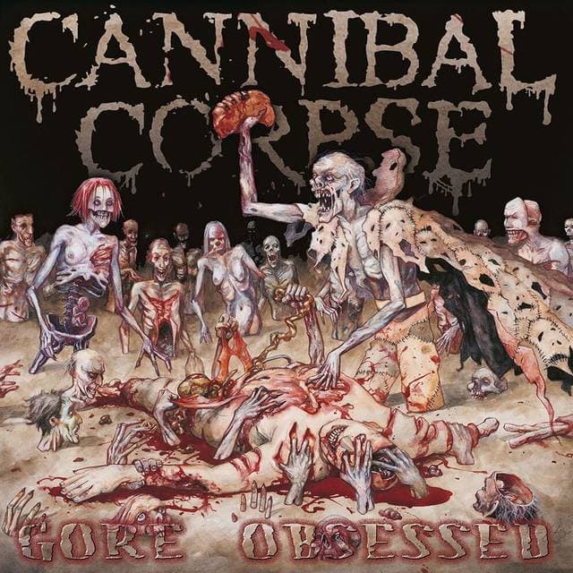 Cannibal Corpse LP Gore Obsessed Ingen Standard (Vinyl)