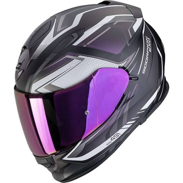 Scorpion Exo-491 Zumo Full Face Helmet - Matt Black/Chameleon Adult