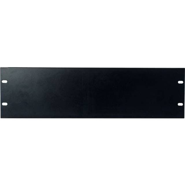 DAP Audio Rack Blindplatte 3He Stahl Schwarz 2mm