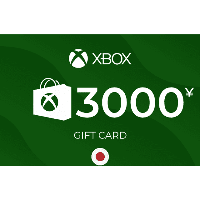 Xbox Live Gift Card 3000 JPY