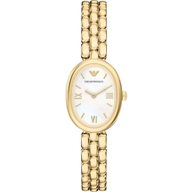 Emporio Armani Ophelia AR11777 Oval White Dial Watch