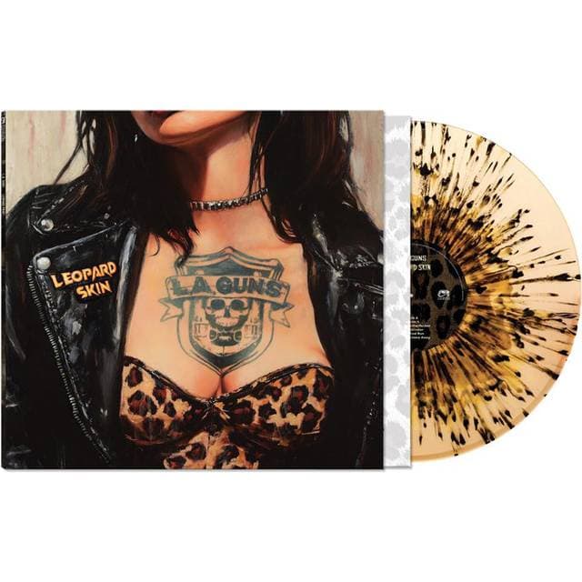 L.A. Guns Leopard Skin Ltd. Haze Splattered (Vinyl)