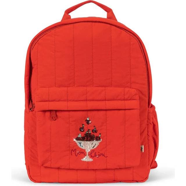 Konges Sløjd Juno Pailliet Sequin Rygsæk - Fiery Red