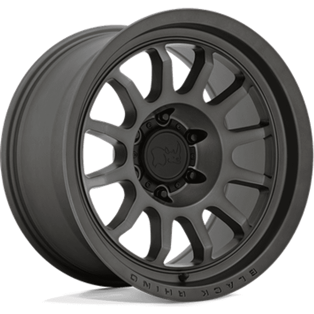 Black Rhino 17x9 Rapid Matte Brushed Gunmetal Wheel