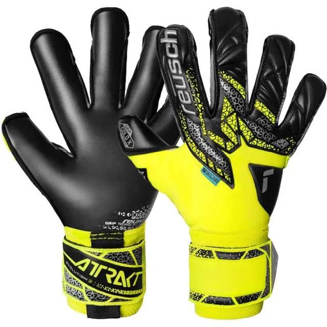 reusch Attrakt Gold X Evolution Goalkeeper Gloves - Gelb