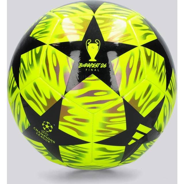 adidas Fußball UCL CLB F Gr 5 Solar Gelb Schwarz