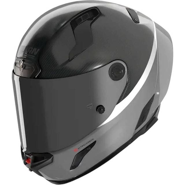 Nolan X-804 RS Ultra Carbon Full Face Helmet - Carbon/Black/Grey/White