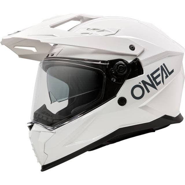 O'Neal D-SRS Solid Adventure Enduro Helmet - White Man