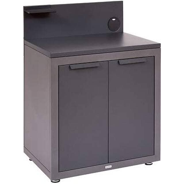 Northix Utekjøkkenenhet 2 Dører Grafittstål