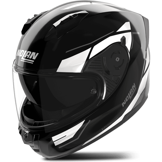 Nolan N60-6 Sincrono Full Face Helmet - Black/White/Grey