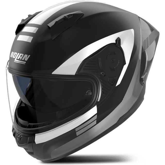 Nolan N60-6 Sport Contrasto Full Face Helmet - Matt Black/Grey/White